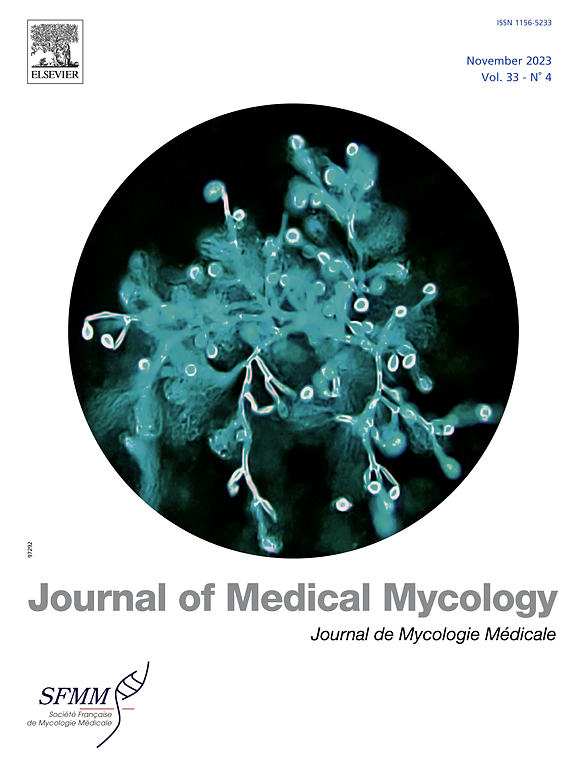 Go to journal home page - Journal of Medical Mycology